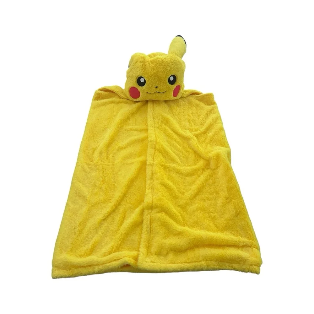 Pokemon Pikachu Hooded Throw Blanket 30